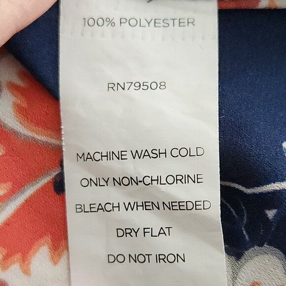 Laurie Felt Floral Lace Open Front Kimono Women's Size M - Picture 5 of 5